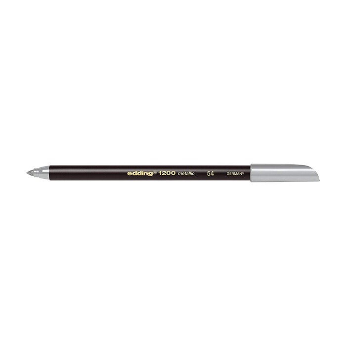 edding 1200 Metallic-Fasermaler, silber