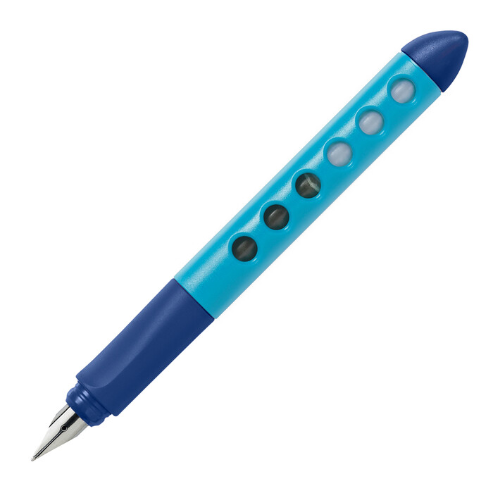 FABER-CASTELL Füllhalter Scribolino für Rechtshänder blau