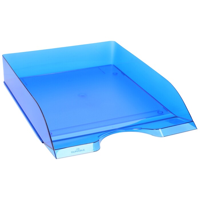 DURABLE Briefkorb Basic A4 blau transparent