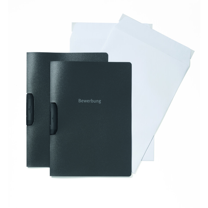 DURABLE Bewerbungsmappe mit Aufschrift Duraswing Job anthrazit