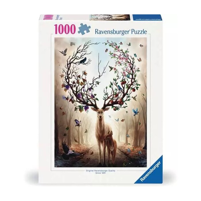 RAVENSBURGER Puzzle Magischer Hirsch 1000 Teile