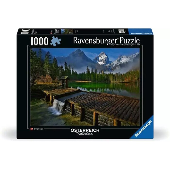 RAVENSBURGER Puzzle Schiederweiher bei Hinterstoder 1000 Teile