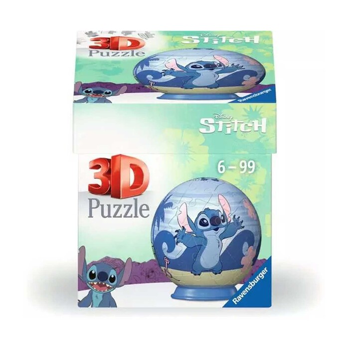 RAVENSBURGER 3D Puzzle Ball Disney Stitch 54 Teile bunt