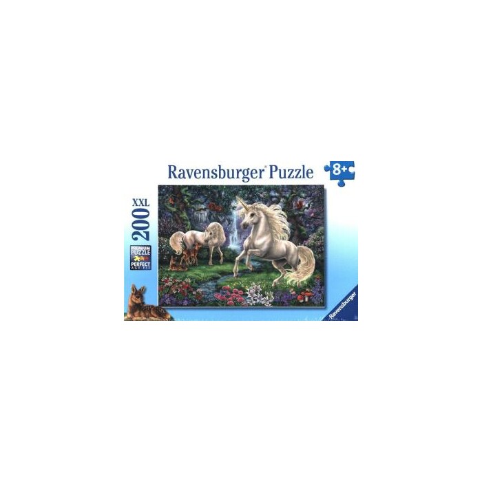 RAVENSBURGER Puzzle Geheimnisvolle Einhörner 200XXL Teile