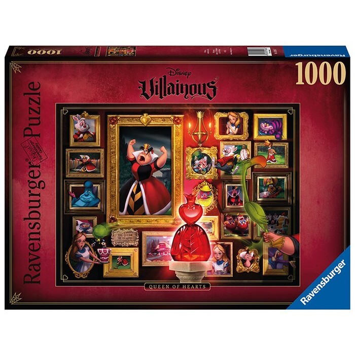 RAVENSBURGER Disney Villainous Puzzle Queen of Hearts 1.000 Teile