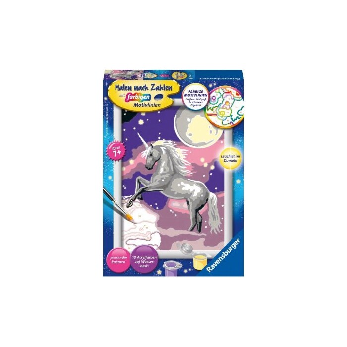 RAVENSBURGER Malen nach Zahlen Einhorn