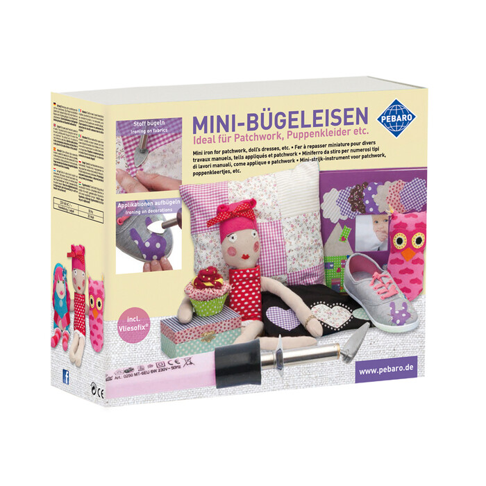 PEBARO Mini-Bügeleisen Bastel-Sset