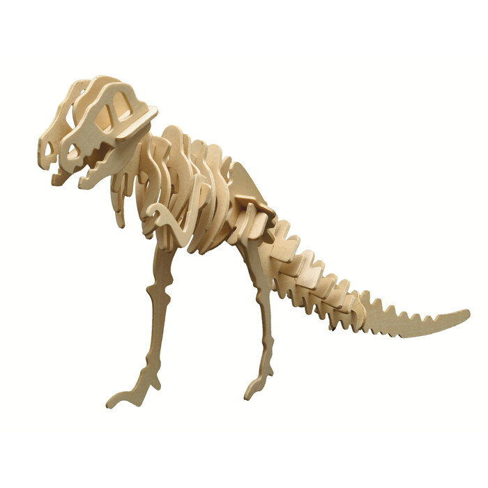 PEBARO Holzbausatz Tyrannosaurus natur