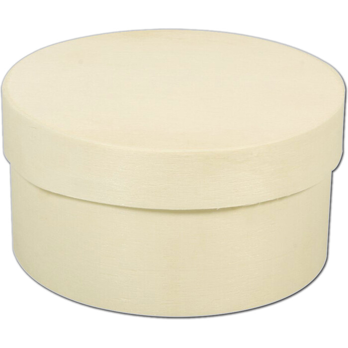 RAYHER Spandose Ø 9 cm mit Deckel natur