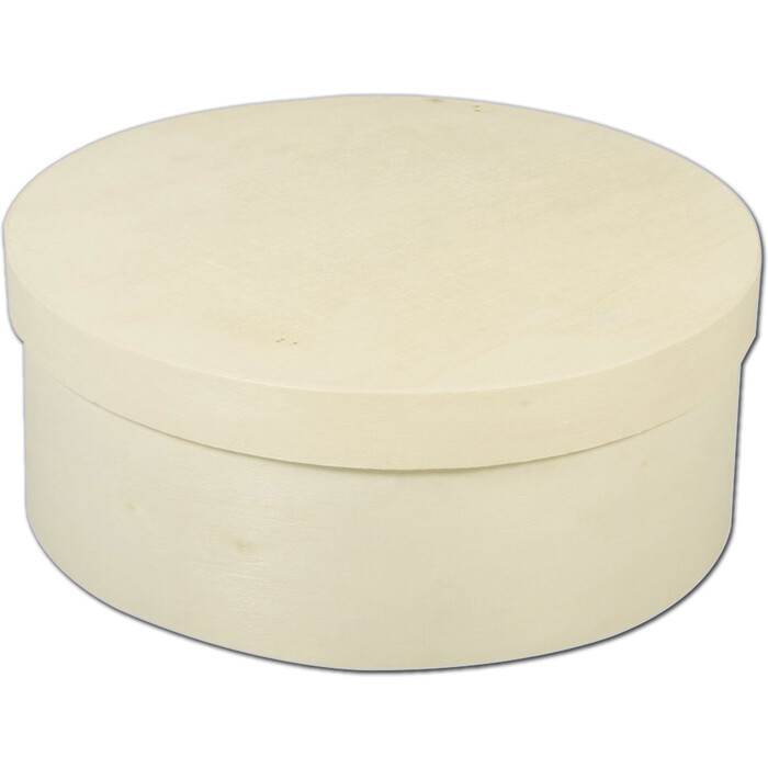 RAYHER Spandose Ø 12 cm mit Deckel natur