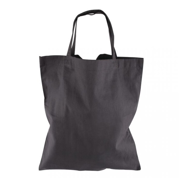 Baumwoll-Tasche 38 x 42 cm schiefergrau