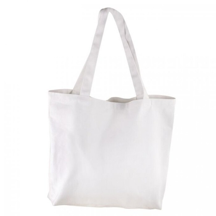 Canvas Shopper 46 x 35 cm weiß