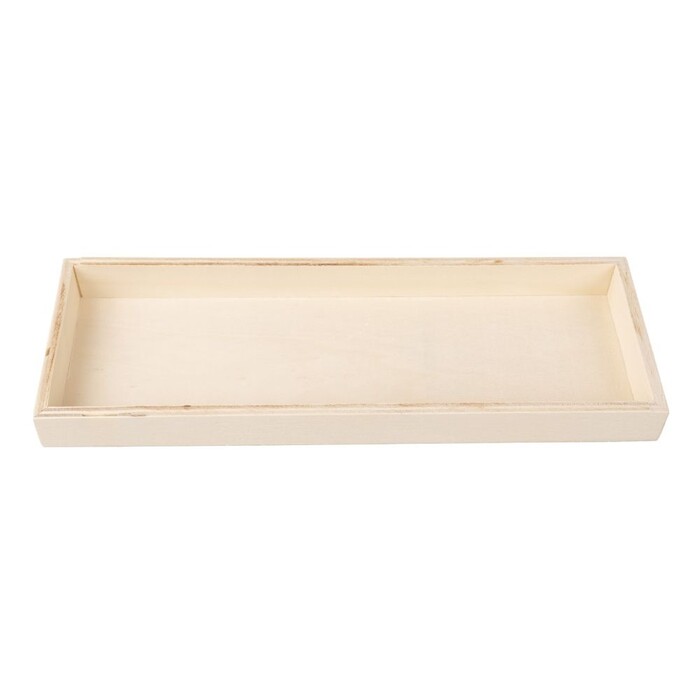 RAYHER HOBBY Holz-Tablett 29,5 x 10,3 x 2,3 cm natur