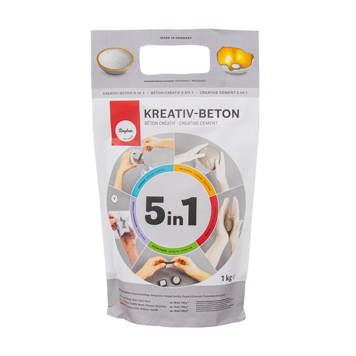 RAYHER 5-in-1 Kreativ-Beton 1 kg