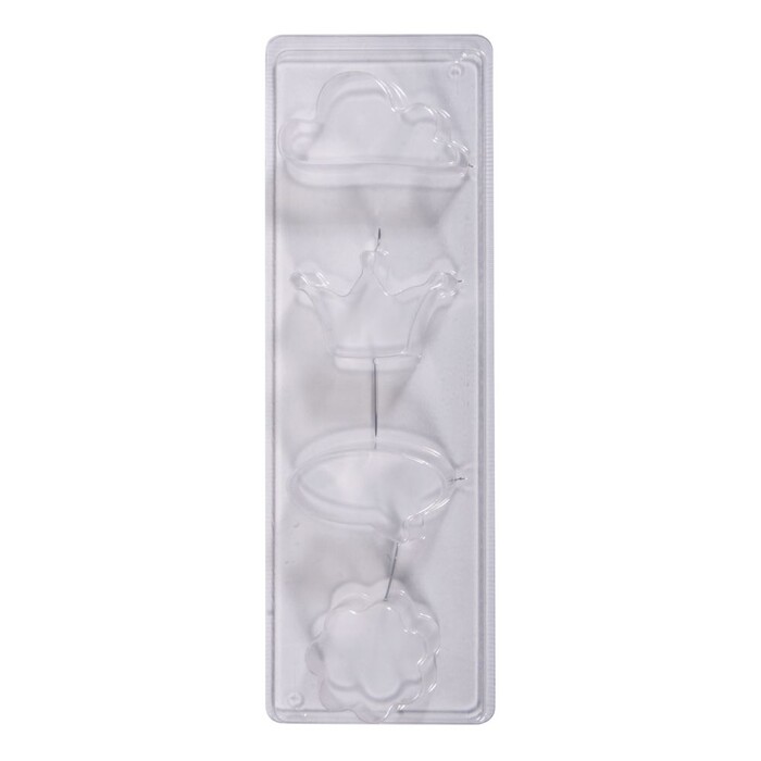 RAYHER Seifengießform 4 Motive transparent