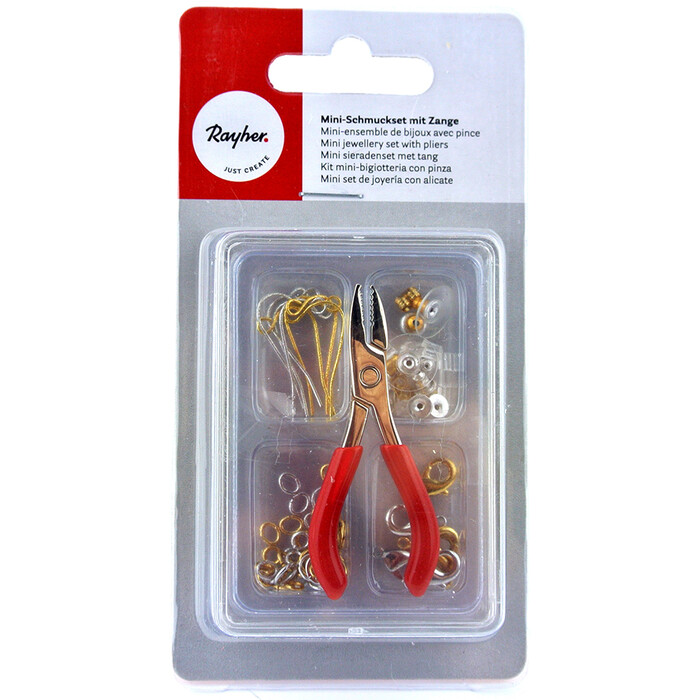 RAYHER Mini-Schmuck-Set mit Zange