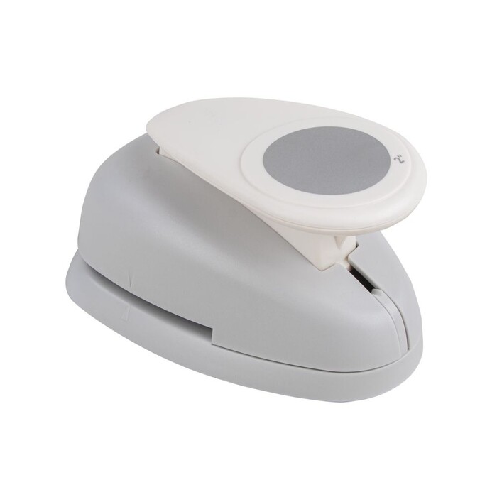 RAYHER Motivstanzer Kreis Ø 5,08 cm weiß