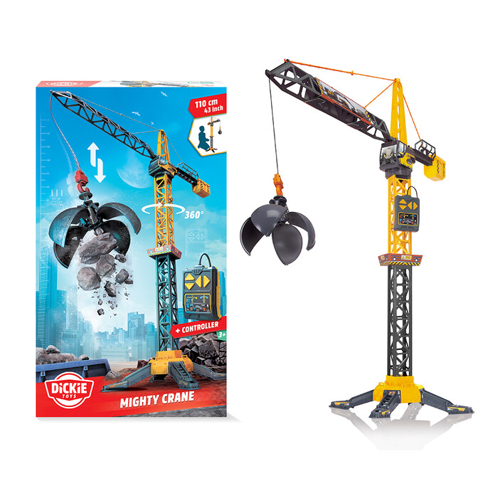 Dickie Toys Baufahrzeug Modell Mighty Crane Fertigmodell Baufahrzeug Modell (203729022) - Image 10