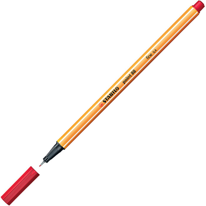 STABILO Fineliner point 88 rot
