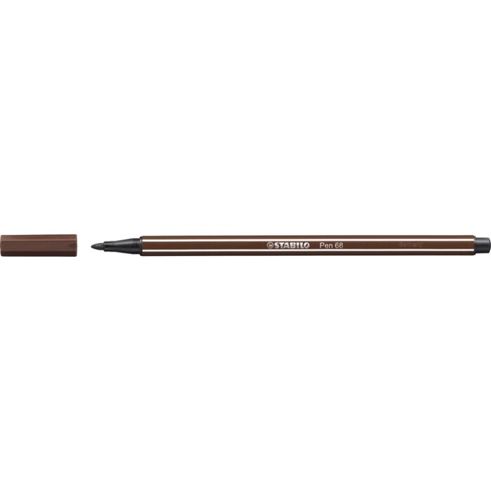 STABILO Filzstift Pen 68, braun