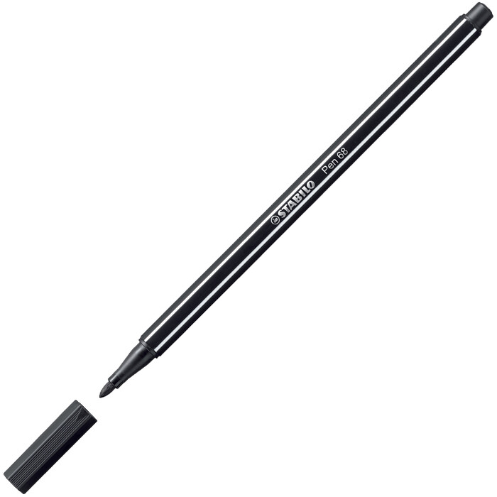 STABILO Filzstift Pen 68 schwarz