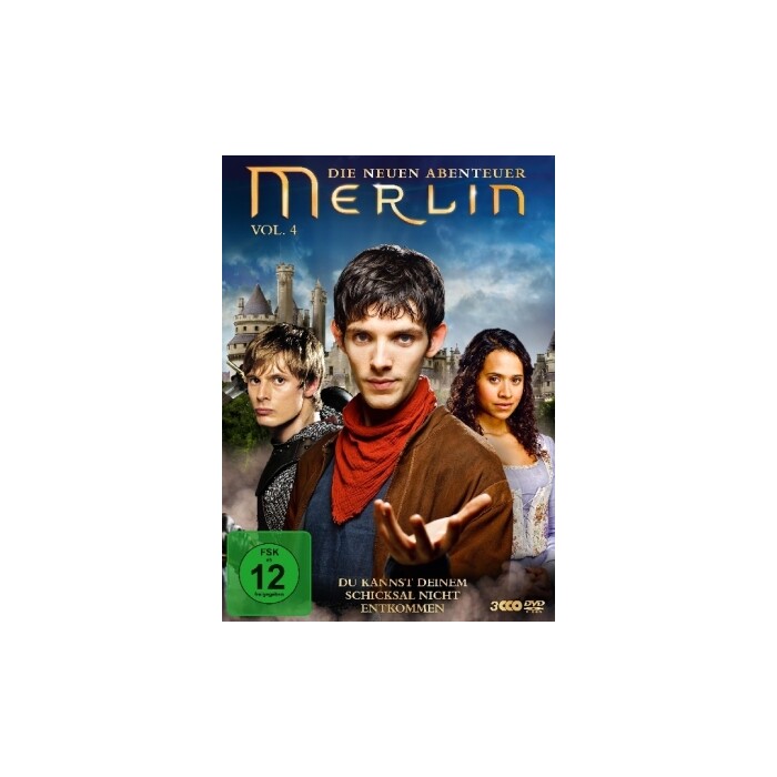Die neuen Abenteuer von Merlin. Staffel.4, 3 DVDs - DVD