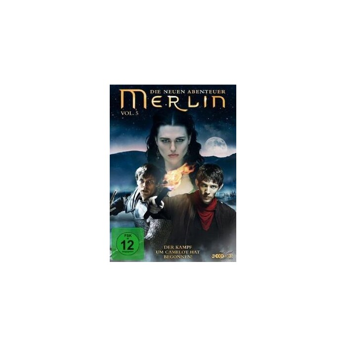 Die neuen Abenteuer von Merlin. Staffel.5, 3 DVDs. Staffel.5, 3 DVD-Video - DVD