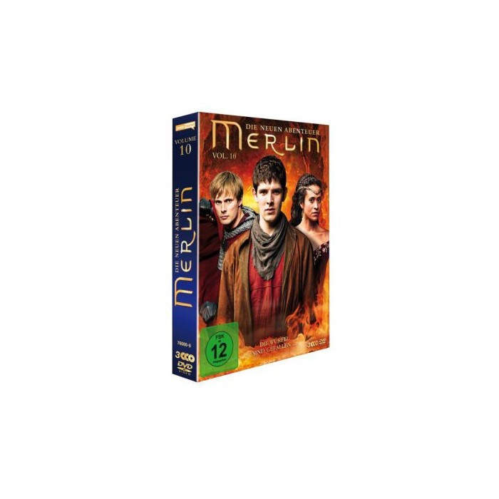 Die neuen Abenteuer von Merlin. Staffel.10, 3 DVDs - DVD