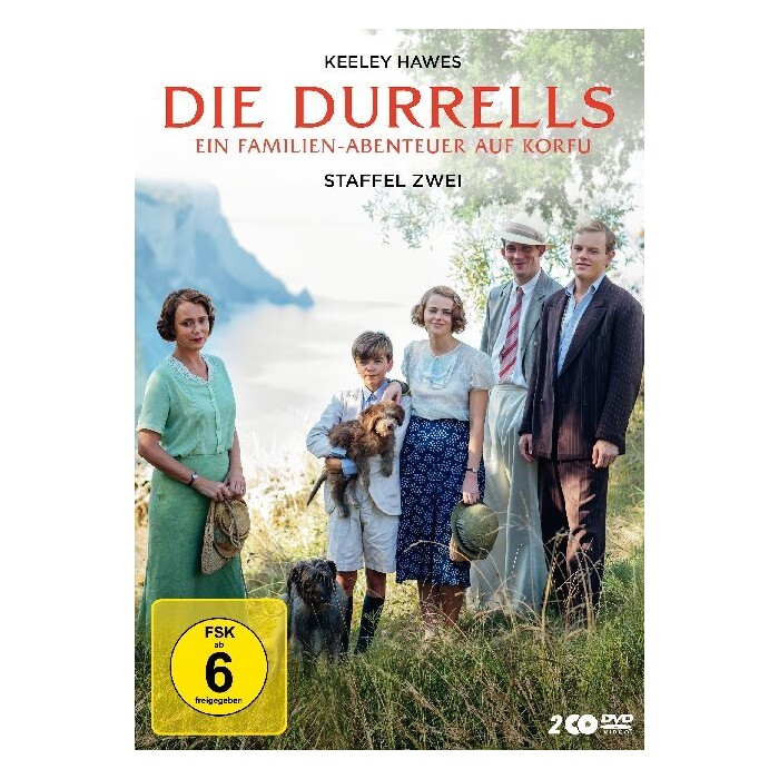 Die Durrells - Ein Familien-Abenteuer auf Korfu. Staffel.2, 2 DVD - DVD
