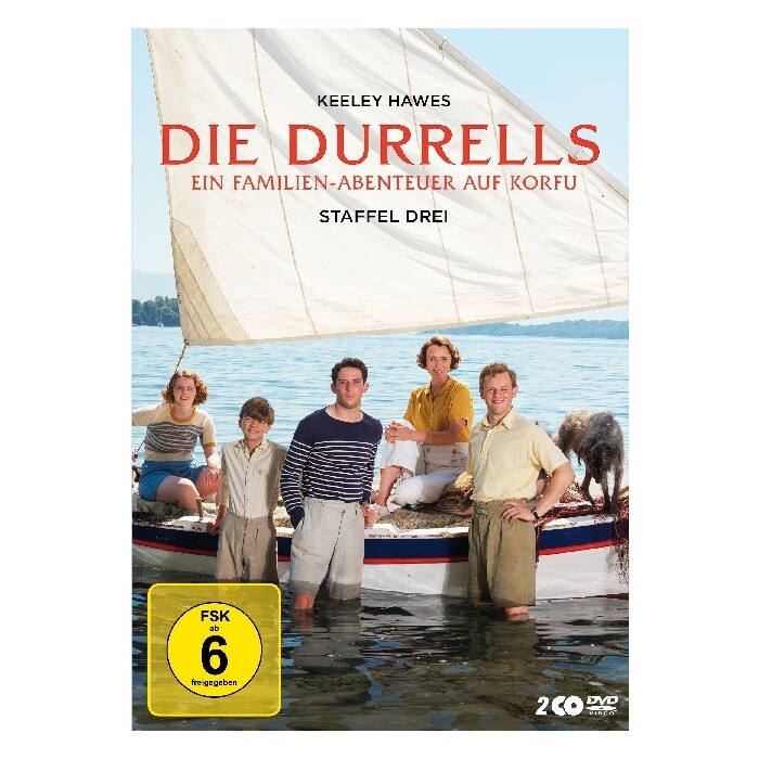 Die Durrells - Ein Familien-Abenteuer auf Korfu. Staffel.3, 2 DVD - DVD