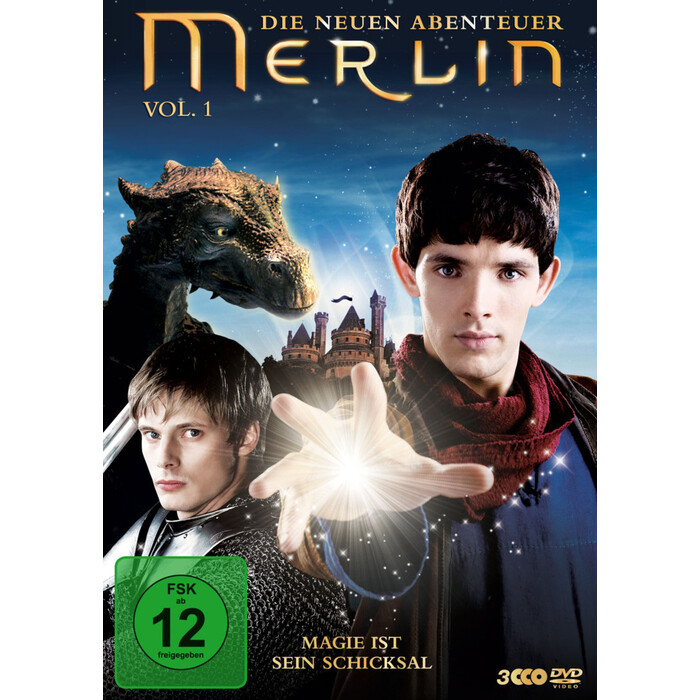 Merlin - Die neuen Abenteuer. Vol.1, 3 DVDs, 3 DVD-Video - DVD