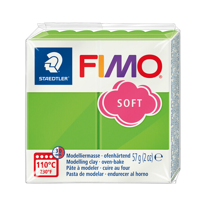 STAEDTLER® FIMO® Soft Einzelblock ofenhärtend apfelgrün