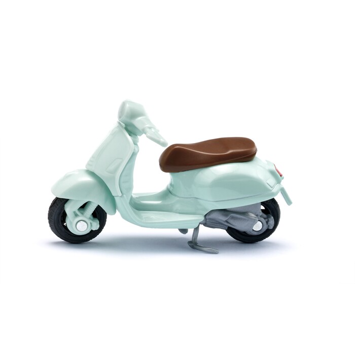 Siku Vespa 125 GTS, Roller-Modell, Vespa 125 GTS, für beide Geschlechter, Kunststoff, Metall, Blau, 56 mm - Image 11