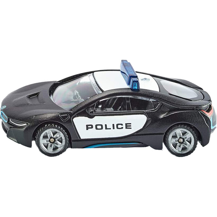 SIKU BMW i8 US-Polizeiauto Metall/Kunststoff 1533 schwarz