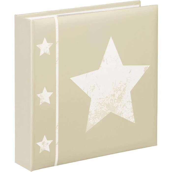 HAMA Memo-Album Designline Skies für 200 Fotos im Format 10 x 15 cm beige