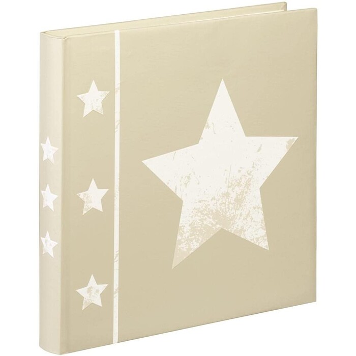 HAMA Jumbo-Album Skies 30 x 30 cm 60 weiße Seiten beige