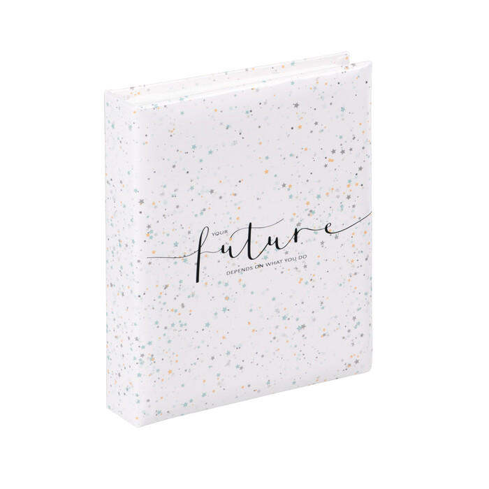 HAMA Midi-Einsteckalbum Future für 40 Fotos im Format 10 x 15 cm weiß