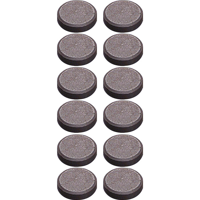 KNORR PRANDELL Magnete Ø 1,2 cm 12 Stück grau