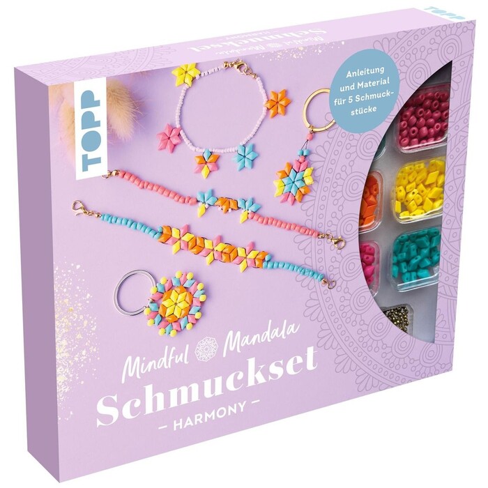 TOPP Schmuck-Set Mindful Mandala Harmony mehrfarbig
