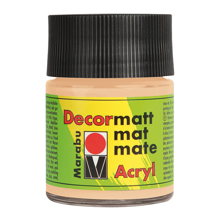 MARABU Acrylfarbe Decormatt Acryl 50 ml hautfarbe