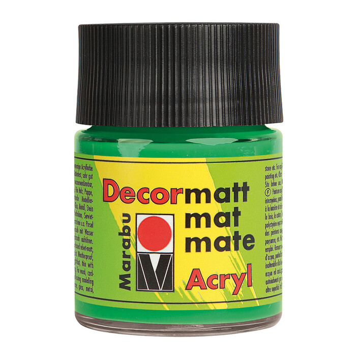 MARABU Acrylfarbe Decormatt Acryl 50 ml hellgrün