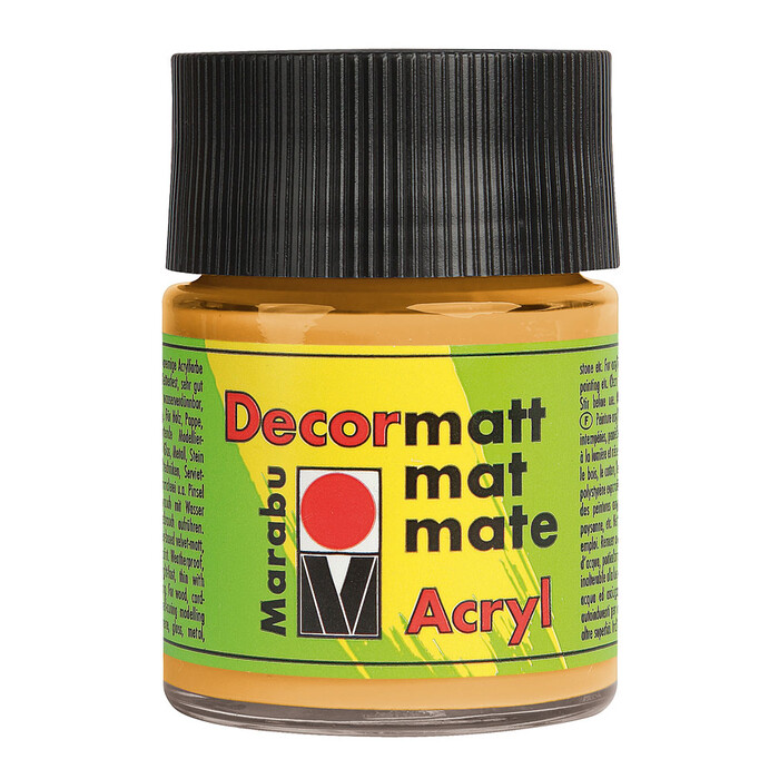 MARABU Acrylfarbe Decormatt Acryl 50 ml gold metallic
