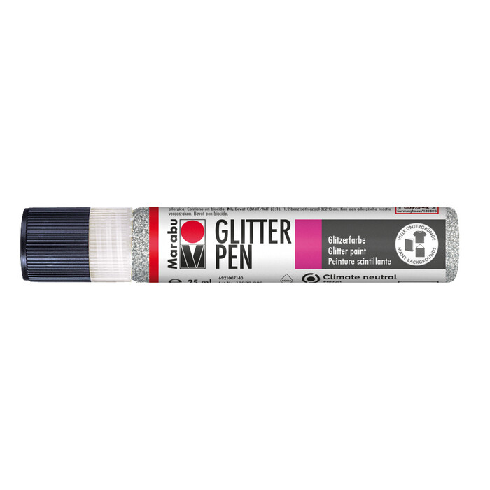 MARABU Glitter Pen 25 ml silber