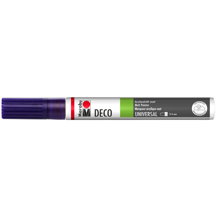 MARABU Acrylmalstift Deco Painter 2 - 4 mm aubergine