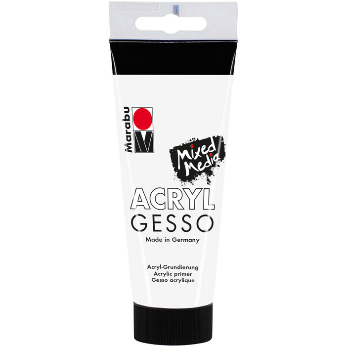 MARABU Acryl-Verdicker Gesso 100 ml weiß