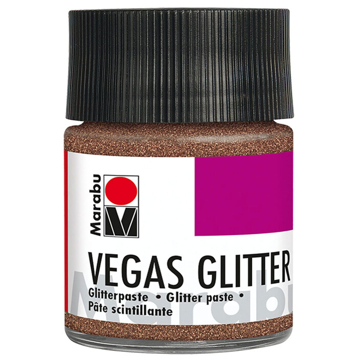 MARABU Glitterpaste Vegas Glitter 50 ml kupfer
