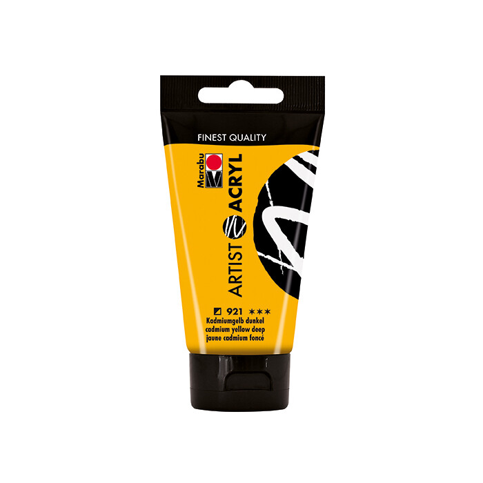 MARABU Acrylfarbe Artist 75 ml kadamingelb dunkel
