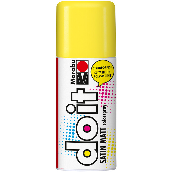 MARABU Farbspray Do It 150 ml satin matt gelb