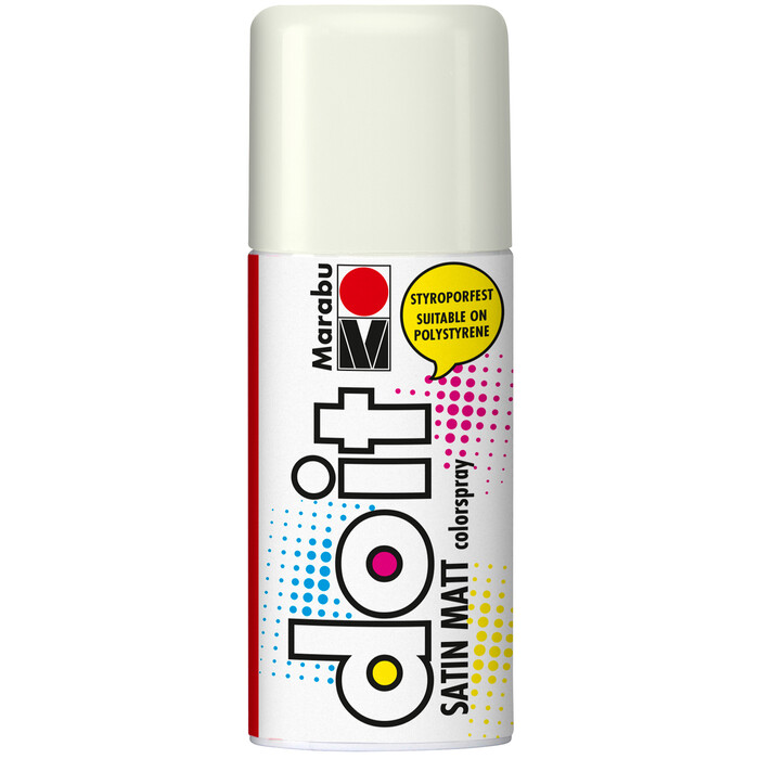MARABU Farbspray Do It 150 ml satin matt weiß