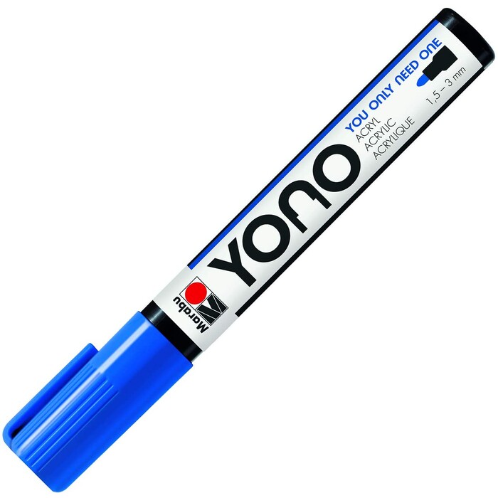 MARABU Acrylmarker YONO 1,5 – 3 mm dunkelblau